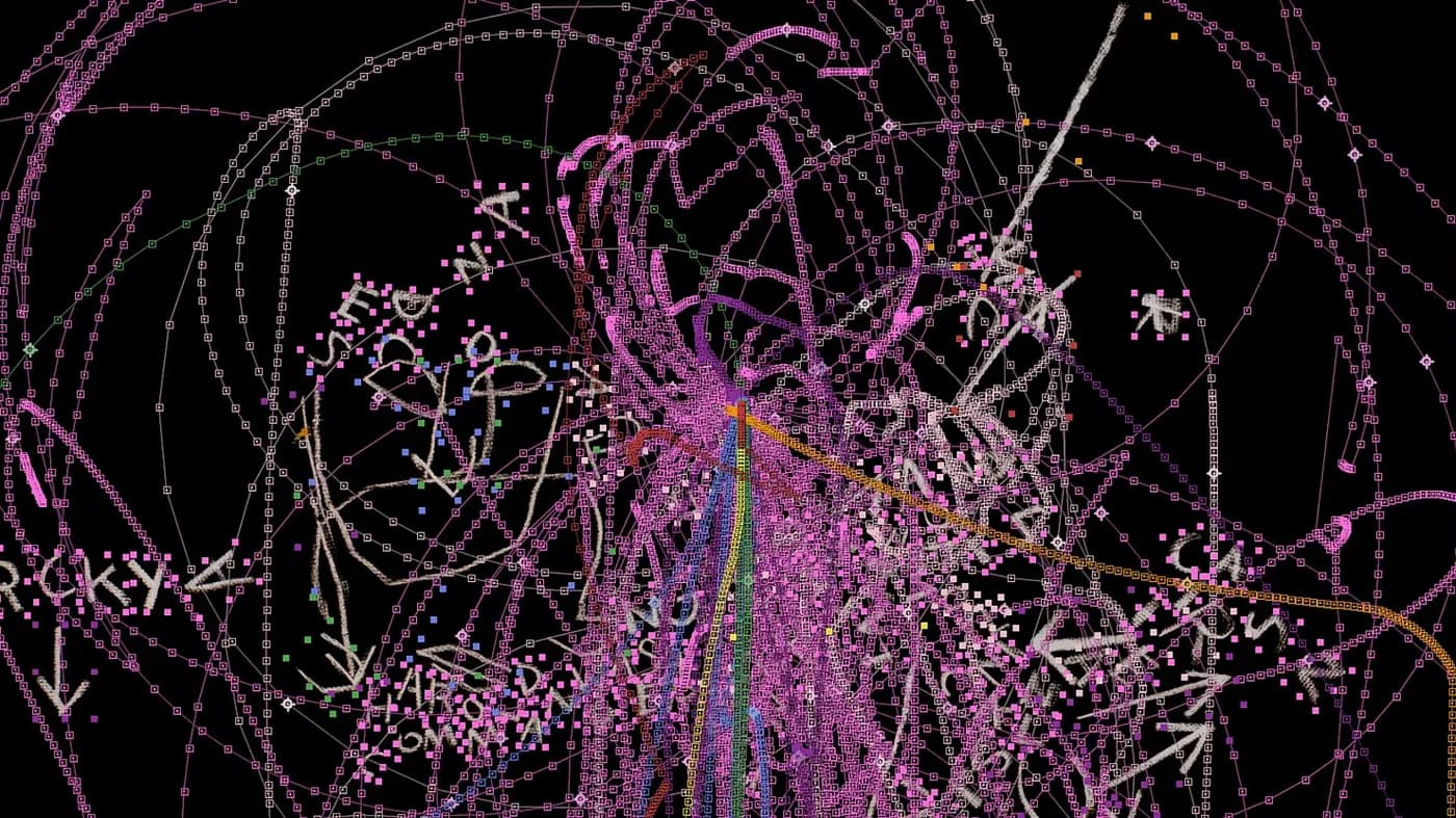 Screen shot showing aftereffects working