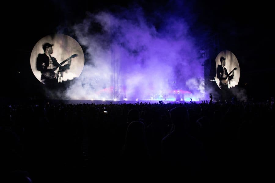 Wide of of stage