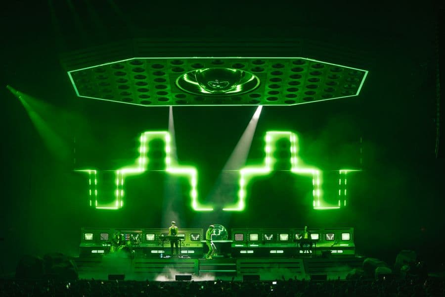 shot of stage
