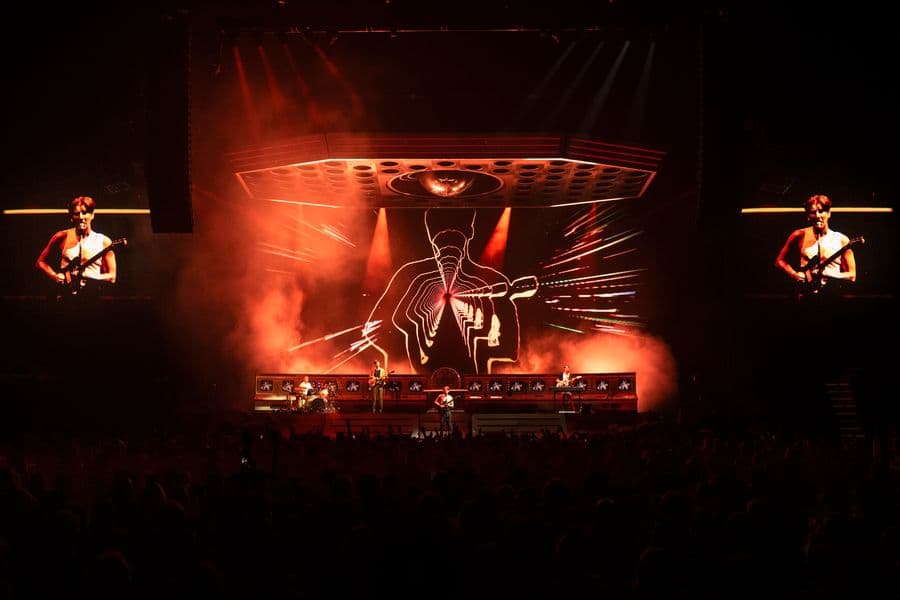 Shot of stage
