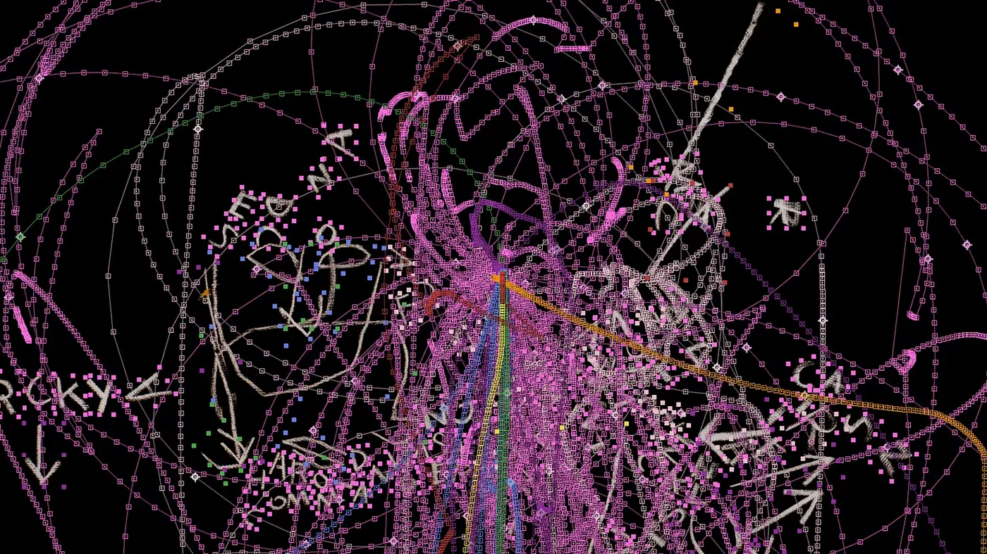 Screen shot showing aftereffects working