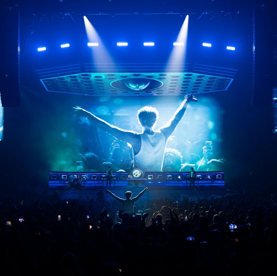 still image of imag grading on stage