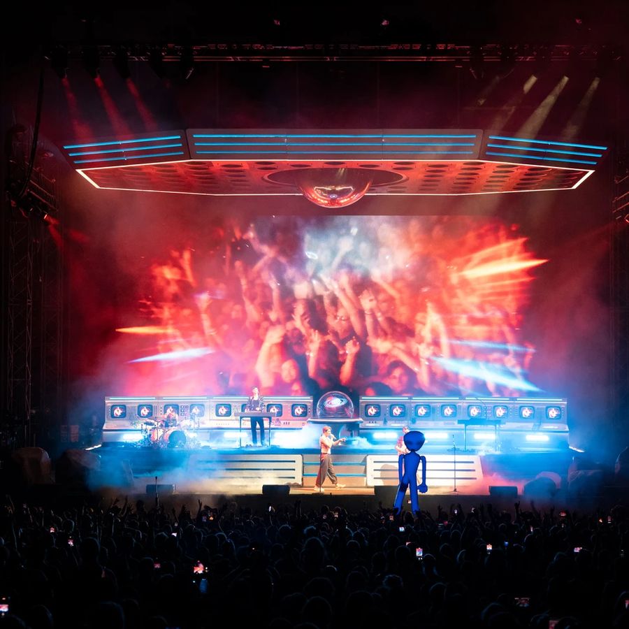 still image of imag grading on stage