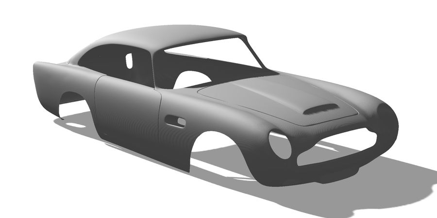 3D shot of DB5