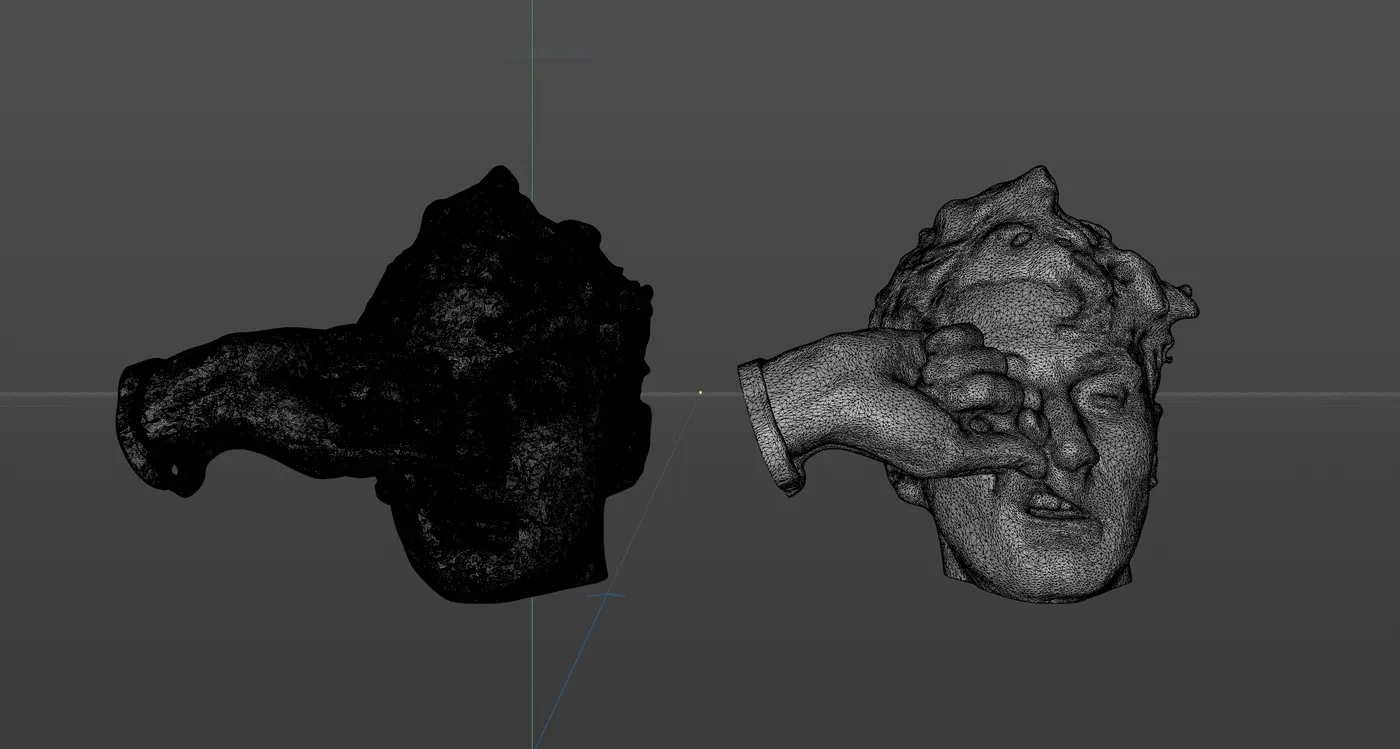 Image showing polygone reduction